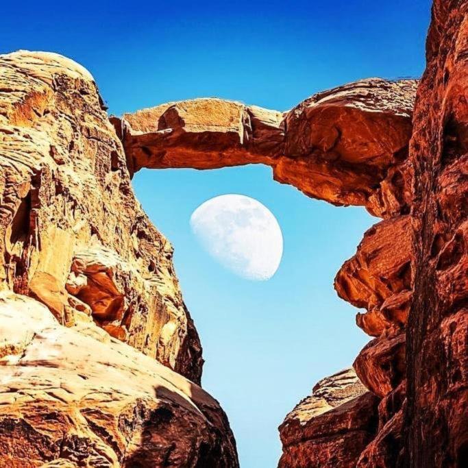 Wadi Rum Desert Heart Camp מראה חיצוני תמונה